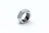 Jam Nut - 11/16-18 in Left Hand Thread - Steel - Zinc Oxide - Each thumbnail 1