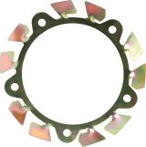 Brake Cooling Fan - Passenger Side - Hub Mounted - 12-1/2 in Diameter - Wide 5 - Steel - Cadmium - Each thumbnail 1