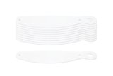 Helmet Shield Tear Off - 2 mm Thick - 12 in Center to Center - Plastic - Clear - Stilo Helmets - Set of 200 thumbnail 1