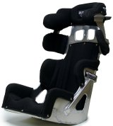 Seat - FC2 Late Model - 17 in Wide - 20 Degree Layback - Black Cover Included - Aluminum - Natural - Each thumbnail 1