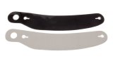 Helmet Shield Tear Off - 2 mm Thick - 12.375 in Center to Center - Plastic - Smoked - Bell / G-Force / Pyrotect / RCI Helmets - Set of 5 thumbnail 1
