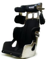 Seat - TC1 Sprint - Tight Clearance - 14 in Wide - 1 in Taller - 10 Degree Layback - Black Cover Included - Aluminum - Natural - Kit thumbnail 1