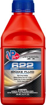 Brake Fluid - 622 Racing - DOT 4 - Synthetic - 8.4 oz Bottle - Each thumbnail 1