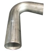 Exhaust Bend - 45 Degree - 3 in Diameter - 3 in Radius - 16 Gauge - Stainless - Natural - Each thumbnail 1