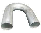 Aluminum Tubing Bend - 180 Degree - 3 in Diameter - 4.5 in Radius - 0.065 Thickness - Aluminum - Natural - Each thumbnail 1