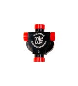 Fuel Pump - 200 Mini Sprint - Hex Driven - 0.200 Gear Set - In-Line - Reverse Rotation - 8 AN Female Inlet - 8 AN Female Outlet - Aluminum - Black Anodized - Gas / Methanol / E85 - Each thumbnail 1