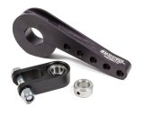 Steering Column Bracket - 1-1/2 in Diameter Tube - Clamp / Bolt-On - 6-3/4 in Length - Aluminum - Black Anodized - Each thumbnail 1