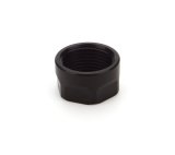 Jam Nut - 1-1/8-12 in Right Hand Thread - Aluminum - Black Anodized - Set of 4 thumbnail 1