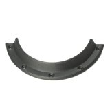Mud Deflector - Rivet-On - Plastic - Gray - Rear End Filler Tanks - Each thumbnail 1