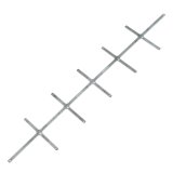 Grille Screen - Brace - Rivet-On - 0.125 in Thick - Aluminum - Natural - Each thumbnail 1
