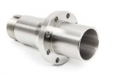 Rear Axle Snout - Bolt-On - No Camber - 8-Bolt Flange - Bearing Sleeve - O-Ring - Steel - 2 in Pin 5 x 5 Hubs - Each thumbnail 1