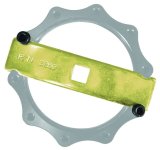 Spindle Nut Wrench Plate - 3/8 in Square Drive to 2-7/8 in Spindle Nut - Steel - Cadmium - Each thumbnail 1