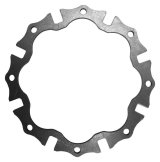 Brake Rotor Adapter - Wide 5 to 8 x 7.000 in Rotor Bolt Pattern - Steel - Natural - Each thumbnail 1