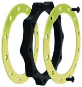 Spindle Nut - Locking - Aluminum - Black Anodized - 2-7/8 in Wide 5 / 5x5 Hub - Kit thumbnail 1