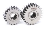 Quick Change Gear Set - 8500 Series - Set 19 - 10 Spline - 4.12 Ratios 4.91 / 3.46 - 4.86 Ratios 5.78 / 4.08 - Steel - Polished - Each thumbnail 1