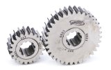 Quick Change Gear Set - 8500 Series - Set 31 - 10 Spline - 4.12 Ratios 6.87 / 2.47 - 4.86 Ratios 8.10 / 2.92 - Steel - Polished - Each thumbnail 1