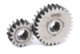Quick Change Gear Set - 8500 Series - Set 41 - 10 Spline - 4.12 Ratios 6.81 / 2.50 - 4.86 Ratios 8.00 / 2.95 - Steel - Polished - Each thumbnail 1