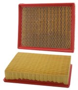 Air Filter Element - Panel - 12.25 in L x 9.75 in W x 2.375 in H - Paper - White - GM Fullsize Truck 2001-05 - Each thumbnail 1