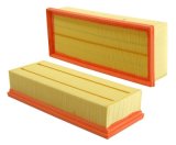 Air Filter Element - Panel - 13.503 in L x 5.354 in W x 2.755 in H - Paper - White - Various Audi / Volkswagen Applications 2006-19 - Each thumbnail 1