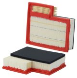 Air Filter Element - Panel - 10.875 in L x 9.5 in W x 2.896 in H - Paper - White - Ford Transit Van 2015-21 - Each thumbnail 1