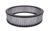 Air Filter Element - Round - 14 in Diameter - 3.5 in Tall - Dry - Synthetic - White - Each thumbnail 1