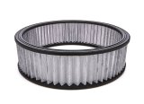 Air Filter Element - Round - 14 in Diameter - 4 in Tall - Dry - Synthetic - White - Each thumbnail 1