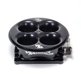 Throttle Body - 1745 CFM - Dominator Flange - 4-Barrel - Aluminum - Black Anodized - Universal - Kit thumbnail 1