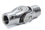 Steering Universal Joint - Single Joint - 3/4 in 20 Spline to 3/4 in Smooth - Steel - Natural - Universal - Each thumbnail 1