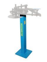 Tubing Bender Stand - 37 in Tall - Pre-Drilled Floor Mount - Steel - Blue Paint - Woodward-Fab Tubing Bender - Each thumbnail 1