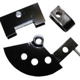 Tubing Bender Die and Shoe - 180 Degree - 5 in Radius - Die Shoe / Roller - Steel - 1-5/8 in OD Tubing - Woodward Tubing Bender - Kit thumbnail 1