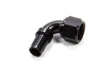 Fitting - Hose End - HS-79 - 90 Degree - 20 AN Hose Crimp to 20 AN Female - Aluminum - Black Anodized - Each thumbnail 1