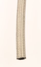 Hose - CPE Race Hose - 8 AN - 6 ft - Braided Stainless / Rubber - Each thumbnail 1