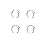 Hose Clamp - Ensure Clamp - Spring Clamp - 10 AN - Steel - Natural - Set of 4 thumbnail 1