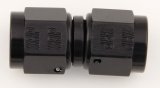 Fitting - Adapter - Straight - 8 AN Female Swivel to 8 AN Female Swivel - Aluminum - Black Anodized - Each thumbnail 1