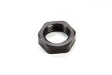 Bulkhead Fitting Nut - 8 AN - Aluminum - Black Anodized - Each thumbnail 1