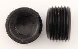 Fitting - Plug - 1/8 in NPT - Allen Head - Aluminum - Black Anodized - Pair thumbnail 1