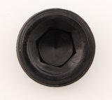 Fitting - Plug - 1/2 in NPT - Allen Head - Aluminum - Black Anodized - Each thumbnail 1