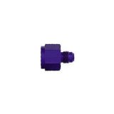 Fitting - Adapter - Straight - 16 AN Female to 12 AN Male - Aluminum - Blue Anodized - Each thumbnail 1