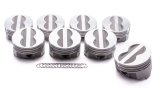 Piston - FHR Forged - Forged - 4.030 in Bore - 5/64 x 5/64 x 3/16 in Ring Grooves - Minus 6.40 cc - Small Block Chevy - Set of 8 thumbnail 1