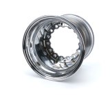 Wheel - Matrix Modular - 15 x 14 in - 5.000 in Backspace - Wide 5 Bolt Pattern - Inner Beadlock - Aluminum - Polished - Each thumbnail 1