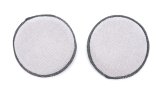 Applicator Pad - Wax Applicator - 5 in Diameter - Microfiber - Gray - Pair thumbnail 1