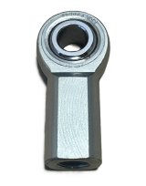 Rod End - AW Series - Spherical - 1/2 in Bore - 1/2-20 in Right Hand Female Thread - PTFE Lined - Steel - Zinc Oxide - Each thumbnail 1