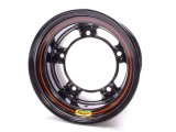 Wheel - Ultra Light Wide 5 - 15 x 10 - 4.500 in Backspace - Wide 5 Bolt Pattern - Steel - Black Powder Coat - Each thumbnail 1