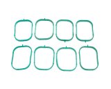 Intake Manifold Gasket - 2 x 2.5 in Rectangle Port - Rubber - GM GenV LT-Series - Set of 8 thumbnail 1