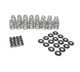 Valve Spring Kit - Ovate Beehive Spring - 384 lb/in Spring Rate - 1.100 in Coil Bind - 1.020 in / 1.285 in OD - Viton Seals / Seats - Kit thumbnail 1