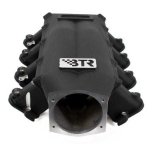 Intake Manifold - Trinity - 105 mm Throttle Body Flange - Multi Port - Square Port - Aluminum - Black Powder Coat - GM LS-Series - Kit thumbnail 1