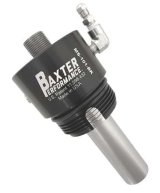Oil Filter Adapter - Cartridge to Spin On Filter - 22 mm x 1.5 Center Thread - Schrader Valve Included - Aluminum - Black Anodized - Mopar Pentastar V6 2011-13 - Each thumbnail 1