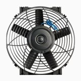 Electric Cooling Fan - High Power Thermatic - 12V - 14 in Fan - Push / Pull - Straight Blade - 13.82 in H x 13.73 in W - 3.7 in Thick - Plastic - Each thumbnail 1