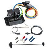 Fan Controller - Single or Dual Fan - Adjustable - Digital - 40 amps Relay - 104-230 Degree F Activation Range - Kit thumbnail 1