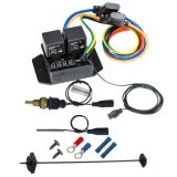 Fan Controller - Single or Dual Fan - Adjustable - Digital - 40 amps Relay - 104-230 Degree F Activation Range - 1/4 in NPT Temperature Sensor - Kit thumbnail 1